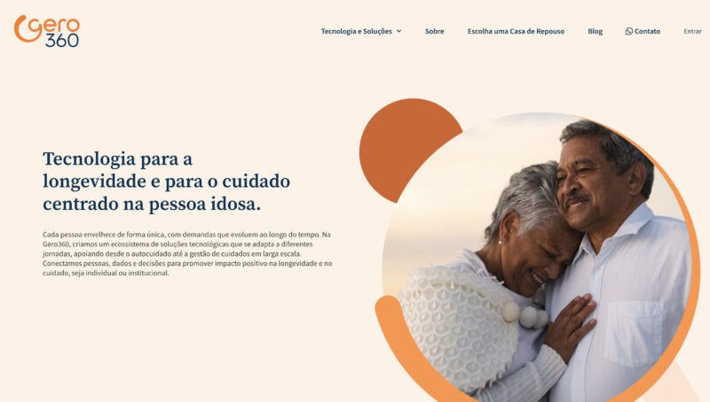 Gero360 website homepage