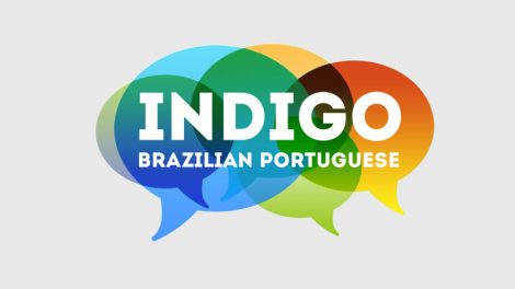 Identitade e site da escola Indigo Brazilian Portuguese